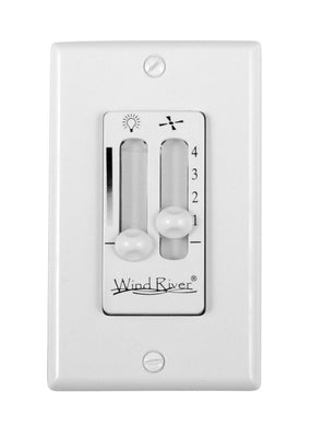 Wind River Fan Company - WSC4402W - Dual Fan Light Wall Control - Control