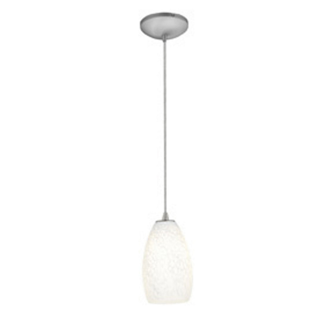Access - 28012-1C-BS/WHST - One Light Pendant - Champagne
