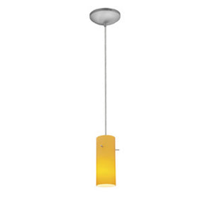 Access - 28030-1C-BS/AMB - One Light Pendant - Cylinder