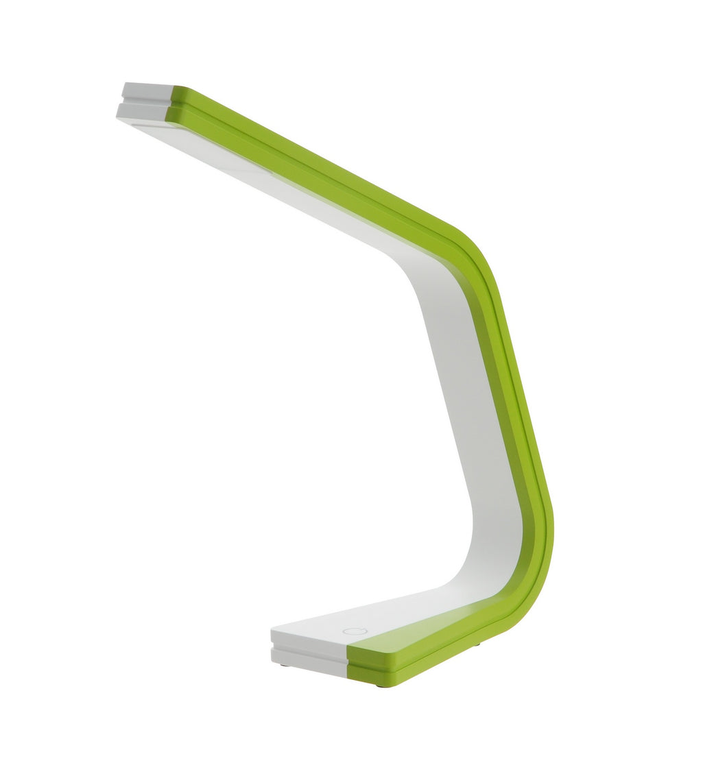 Kendal Lighting - PTL4084-GRN/WH - LED Desk Lamp - LED Desk Lamp