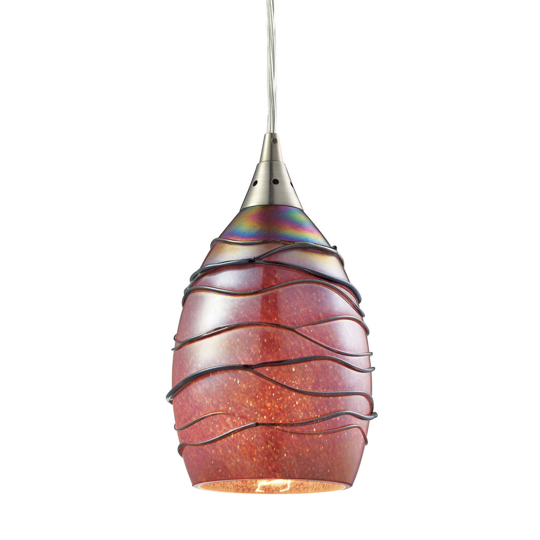 Elk Lighting - 31668/1 - One Light Mini Pendant - Vines