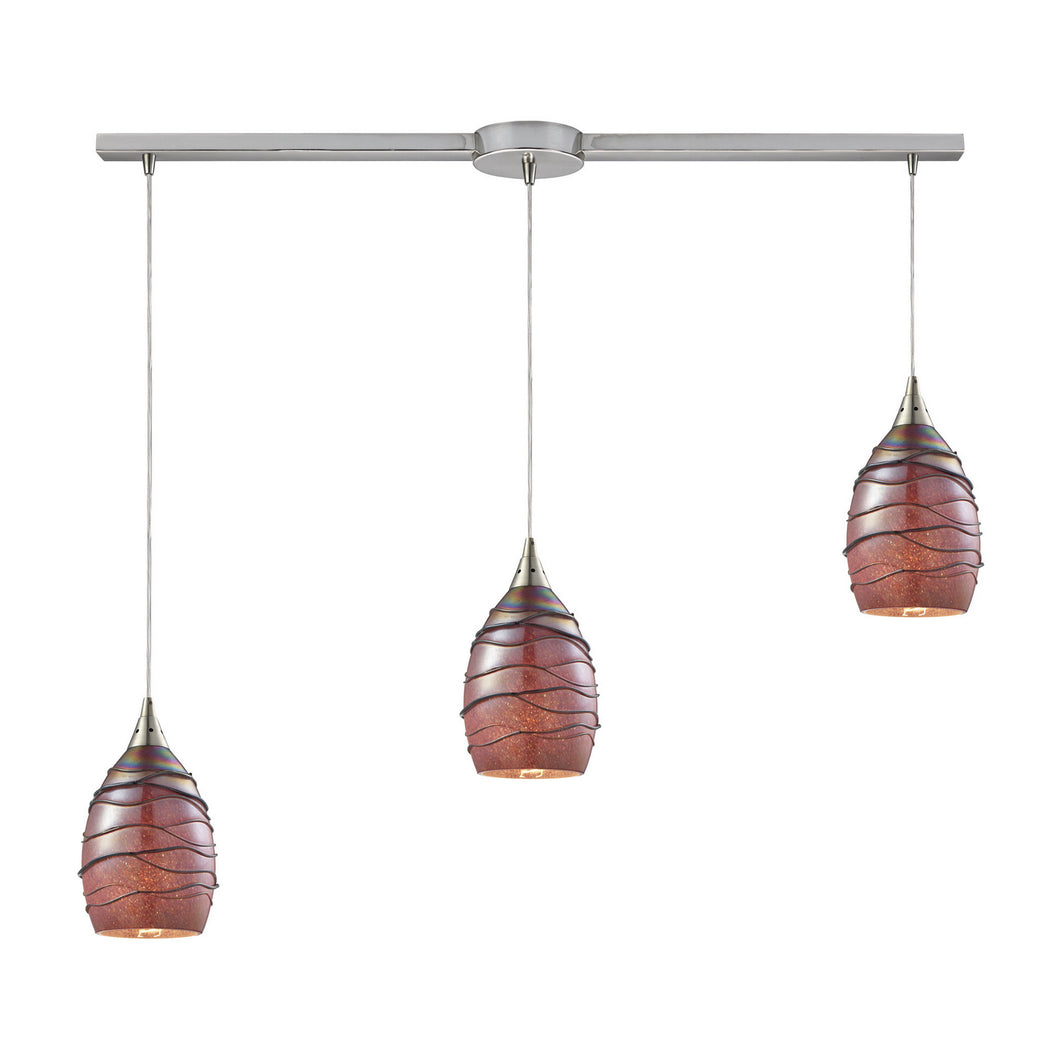 Elk Lighting - 31668/3L - Three Light Mini Pendant - Vines