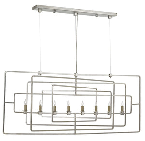 Currey and Company - 9836 - Eight Light Chandelier - Metro