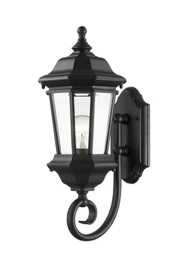 Z-Lite - 540M-BK - One Light Outdoor Wall Sconce - Melbourne