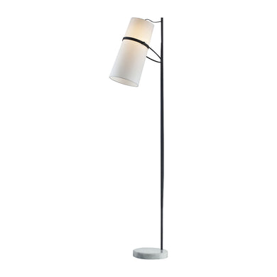 ELK Home - D2730 - One Light Floor Lamp - BandedShade