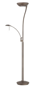 Kendal Lighting - TC4070-ORB - Two Light Torchiere with Reading Light - Torchiere