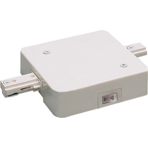 Nora Lighting - NT-358W/12A - In-Line Feed W/ Circuit Limiter, 12 Amps, 1 Circuit Track - 1-Circuit Track