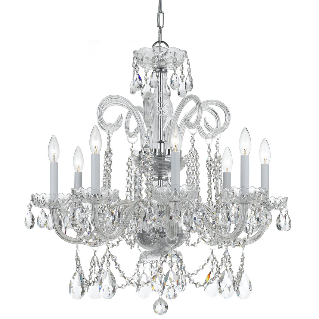 Crystorama - 5008-CH-CL-MWP - Eight Light Chandelier - Traditional Crystal