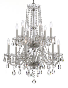 Crystorama - 5047-CH-CL-I - 12 Light Chandelier - Traditional Crystal