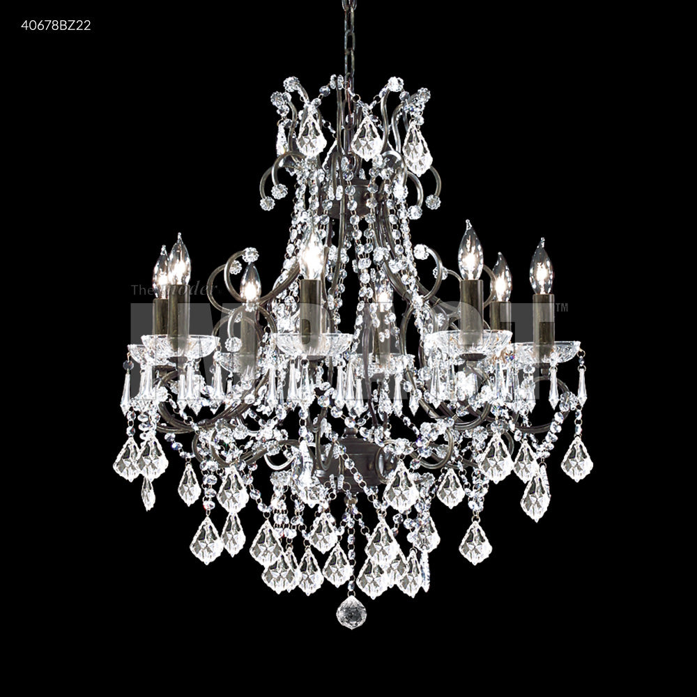 James R. Moder - 40678BZ22 - Eight Light Chandelier - Charleston