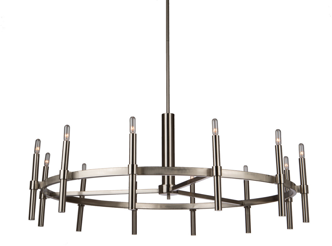 Artcraft - AC10660PN - 12 Light Chandelier - Encore