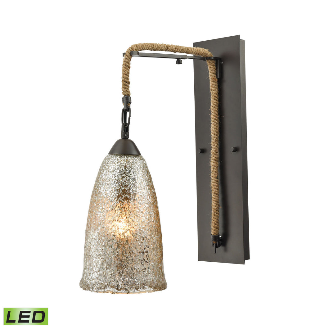 Elk Lighting - 10438/1SCN-LED - One Light Wall Sconce - Hand Formed Glass