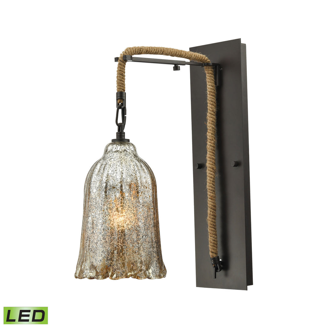 Elk Lighting - 10641/1SCN-LED - One Light Wall Sconce - Hand Formed Glass