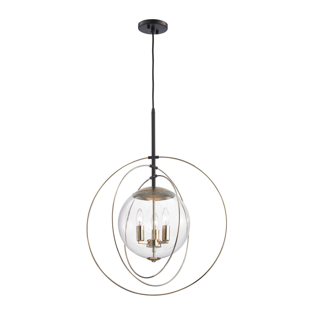 Elk Lighting - 14386/3 - Three Light Chandelier - Zonas