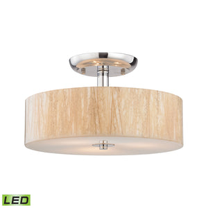 Elk Lighting - 19038/3-LED - Three Light Semi Flush Mount - Modern Organics