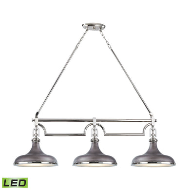 Elk Lighting - 57083/3-LED - Three Light Island Pendant - Rutherford