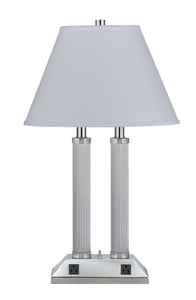 Cal Lighting - LA-8003DK-1CH - Two Light Table Lamp - Hotel