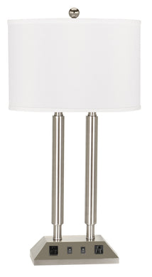 Cal Lighting - LA-2004DK-1RBS - Two Light Table Lamp - Hotel