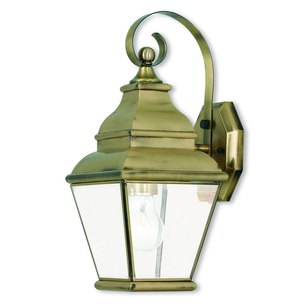 Livex Lighting - 2590-01 - One Light Outdoor Wall Lantern - Exeter