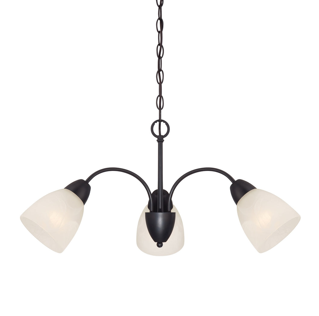 Designers Fountain - 15005-3-34 - Three Light Chandelier - Torino