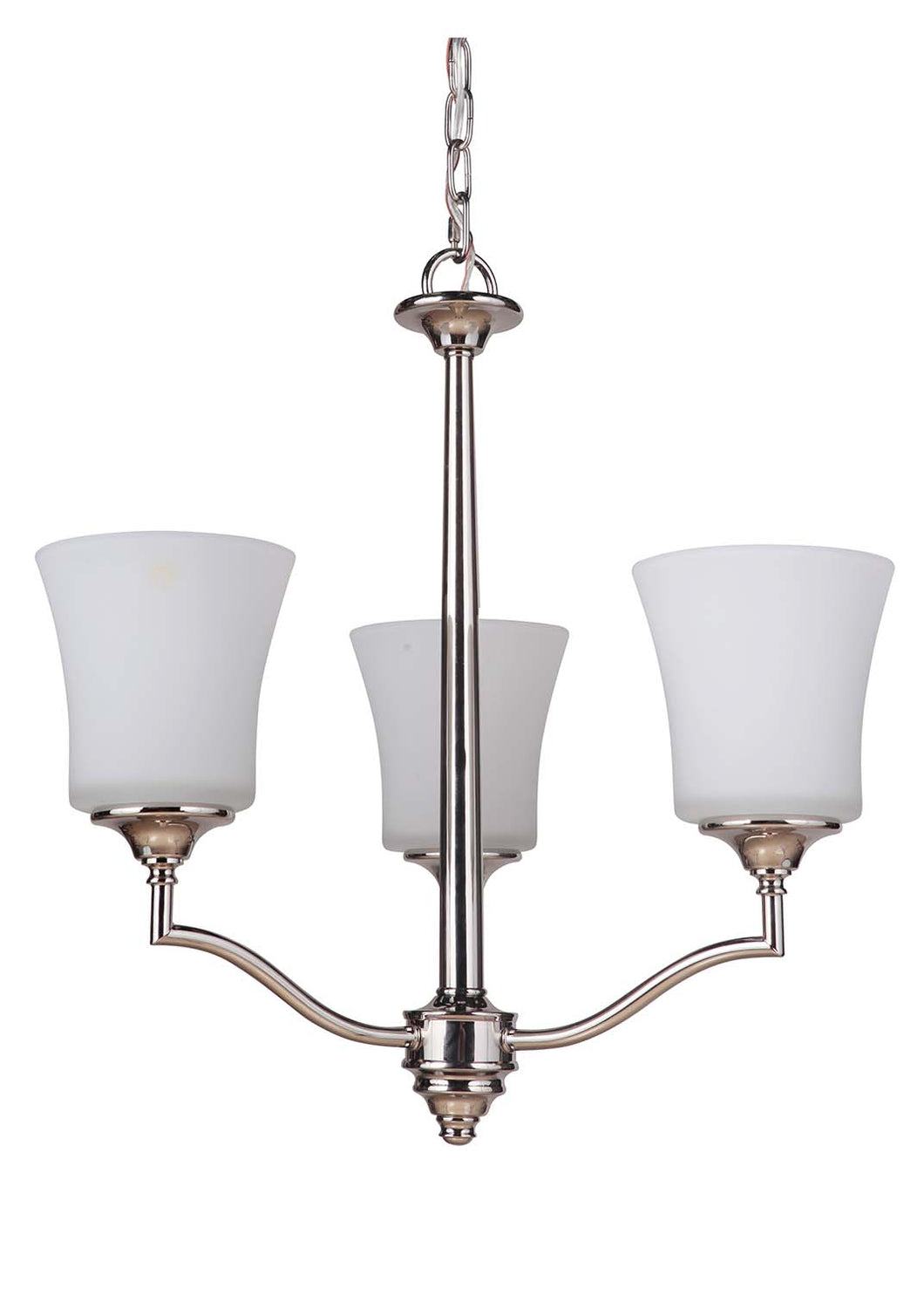 Craftmade - 41723-PLN - Three Light Chandelier - Helena