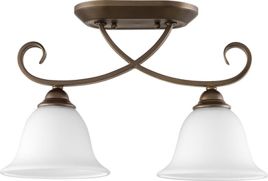 Quorum - 3253-2-186 - Two Light Ceiling Mount - Celesta