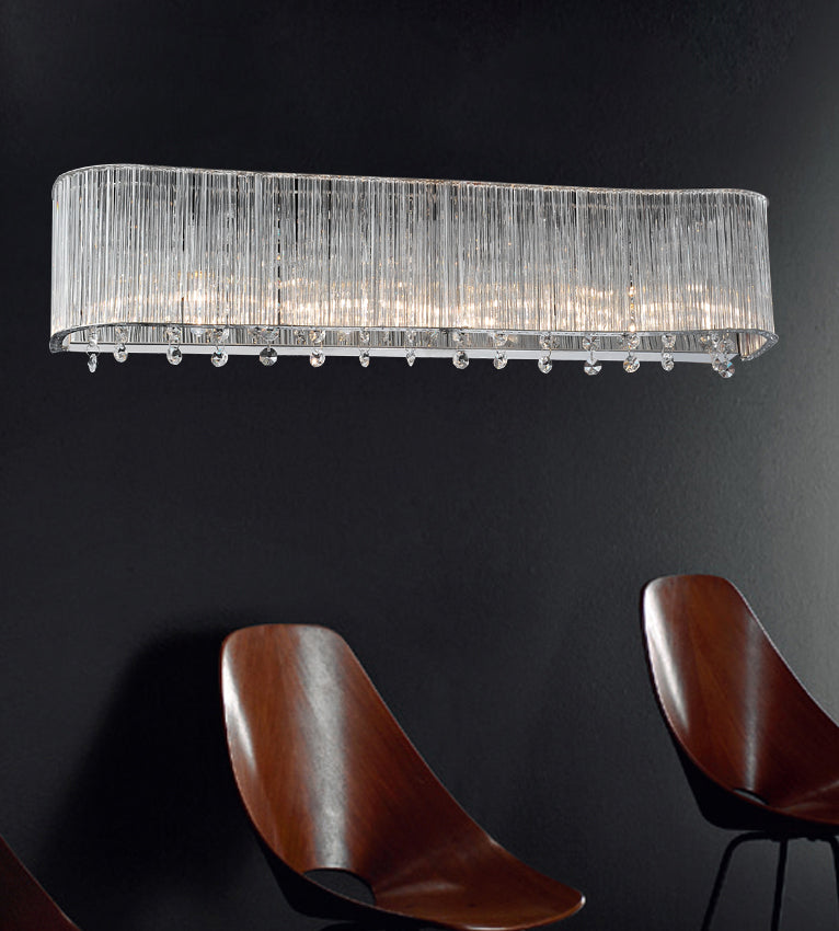 CWI Lighting - 5320W24C - Four Light Vanity - Elsa