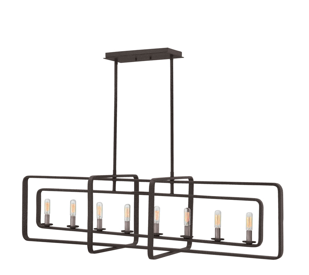 Hinkley - 4818DZ - LED Linear Chandelier - Quentin