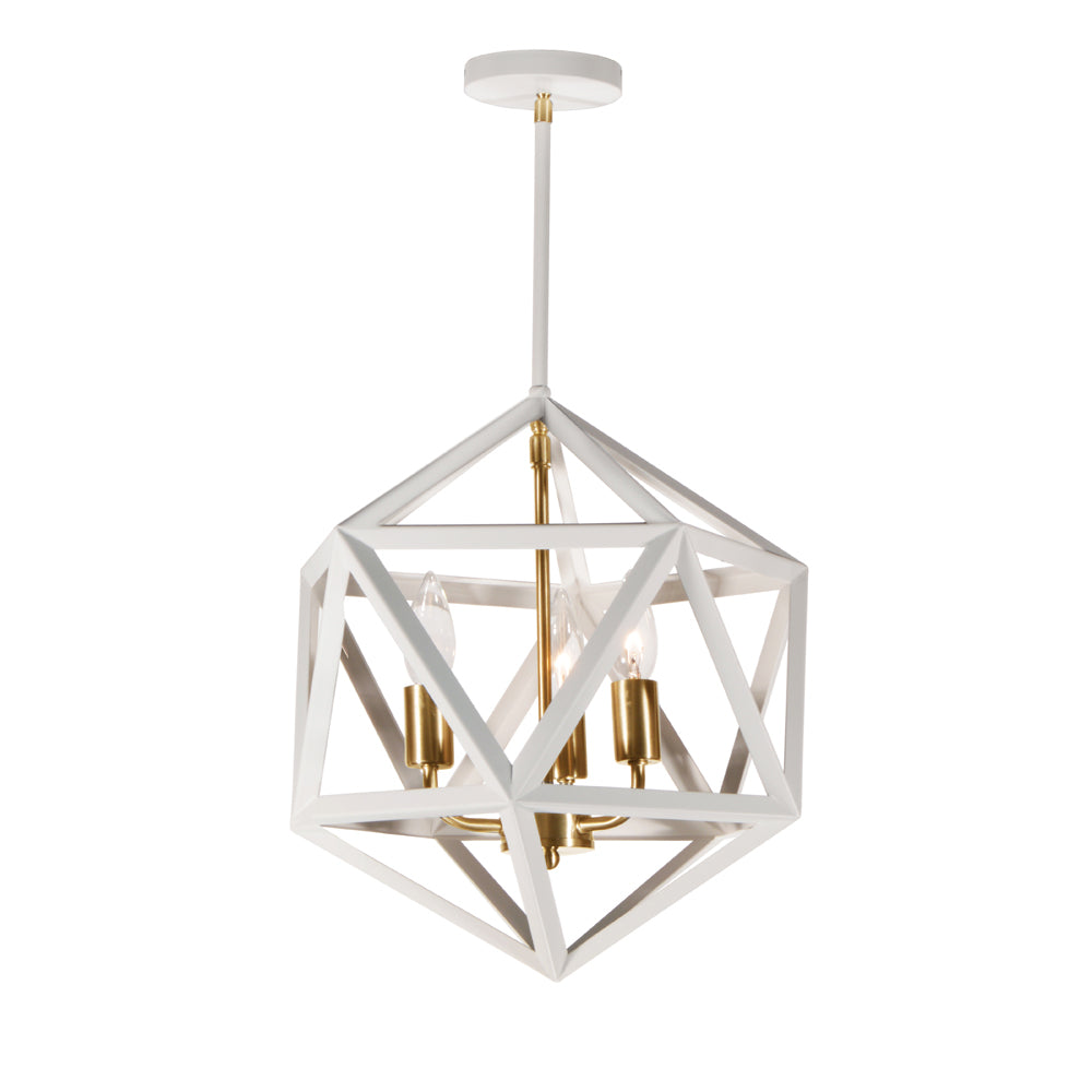 Dainolite Ltd - ARC-143C-WH-VB - Three Light Chandelier - Archello