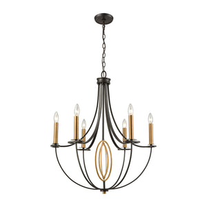 Elk Lighting - 10515/6 - Six Light Chandelier - Dione