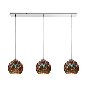 Elk Lighting - 10517/3LP - Three Light Pendant - Illusions