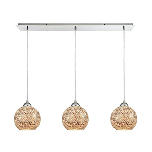 Elk Lighting - 10731/3LP - Three Light Pendant - Crosshatch