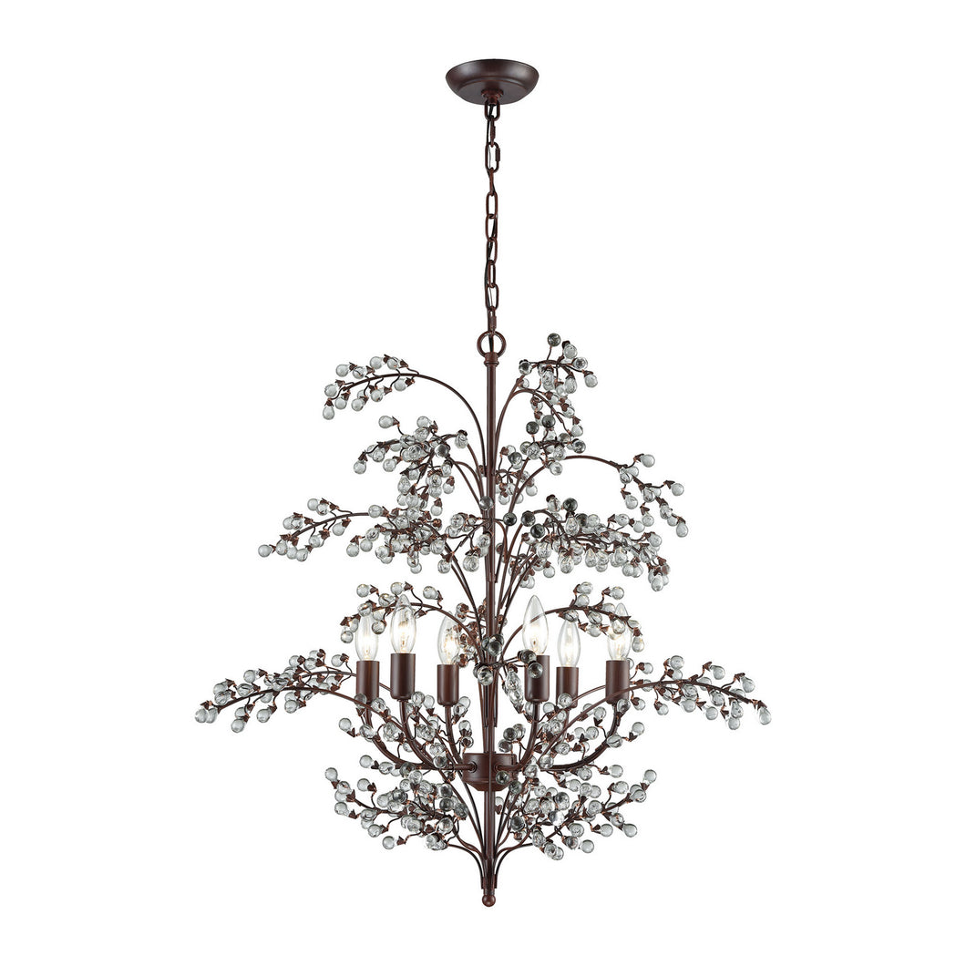 Elk Lighting - 20092/6 - Six Light Chandelier - Winterberry