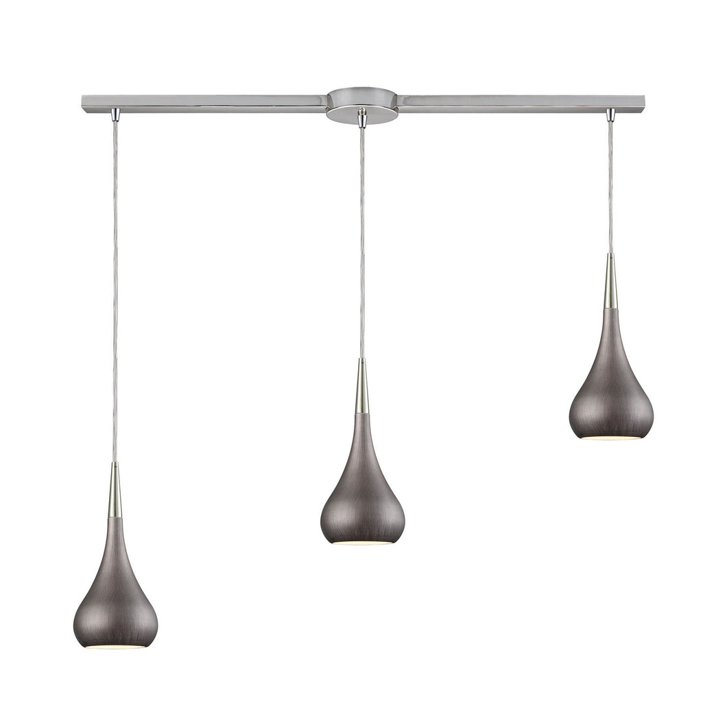 Elk Lighting - 31340/3L-WZ - Three Light Pendant - Lindsey