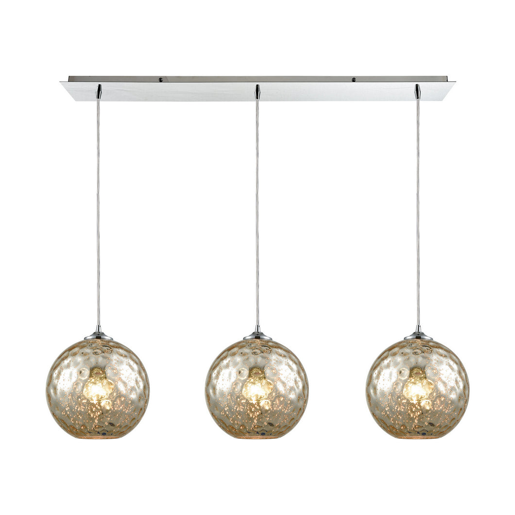 Elk Lighting - 31380/3LP-MRC - Three Light Pendant - Watersphere