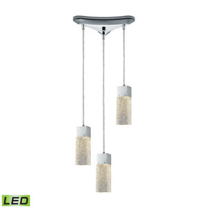 Elk Lighting - 85107/3LED - One Light Mini Pendant - Cubic Ice