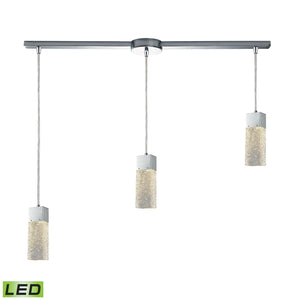 Elk Lighting - 85107/3L-LED - One Light Pendant - Cubic Ice