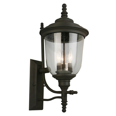 Eglo USA - 202875A - Three Light Outdoor Wall Mount - Pinedale