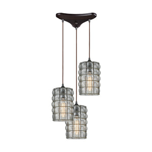 Elk Lighting - 25123/3 - Three Light Mini Pendant - Murieta