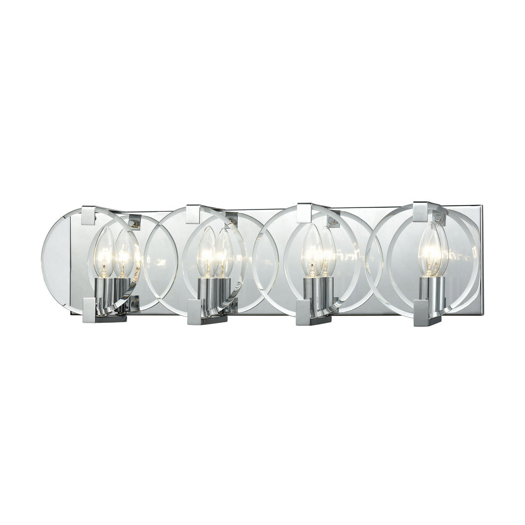 Elk Lighting - 81342/4 - Four Light Vanity - Clasped Glass