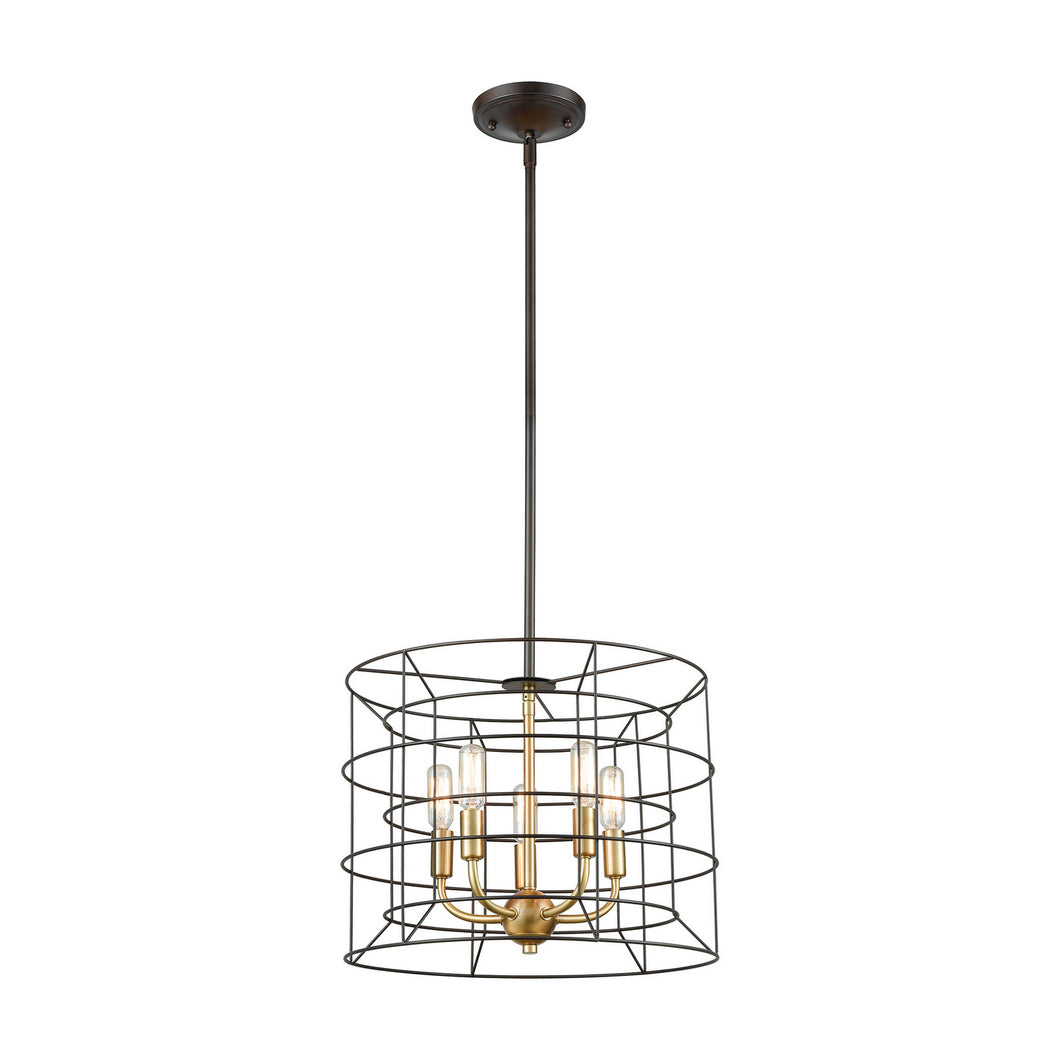 Elk Lighting - 81385/5 - Five Light Pendant - Dayton