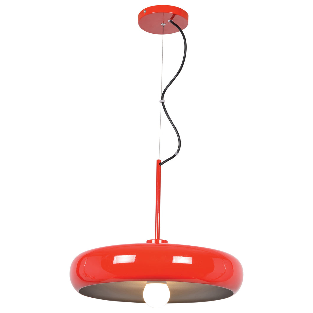 Access - 23882LEDDLP-RED/SILV - LED Pendant - Bistro