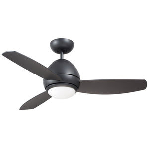 kathy ireland HOME by Luminance - CF244LGRT - 44``Ceiling Fan - Curva LED Outdoor