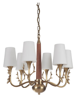 Craftmade - 48226-VB - Six Light Chandelier - Churchill - Gallery