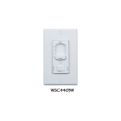 Wind River Fan Company - WSC4403W - Dual Fan Light Wall Control - Control