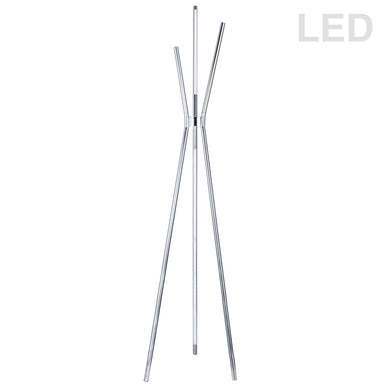 Dainolite Ltd - CER-3LEDF-PC - LED Floor Lamp - Cerena