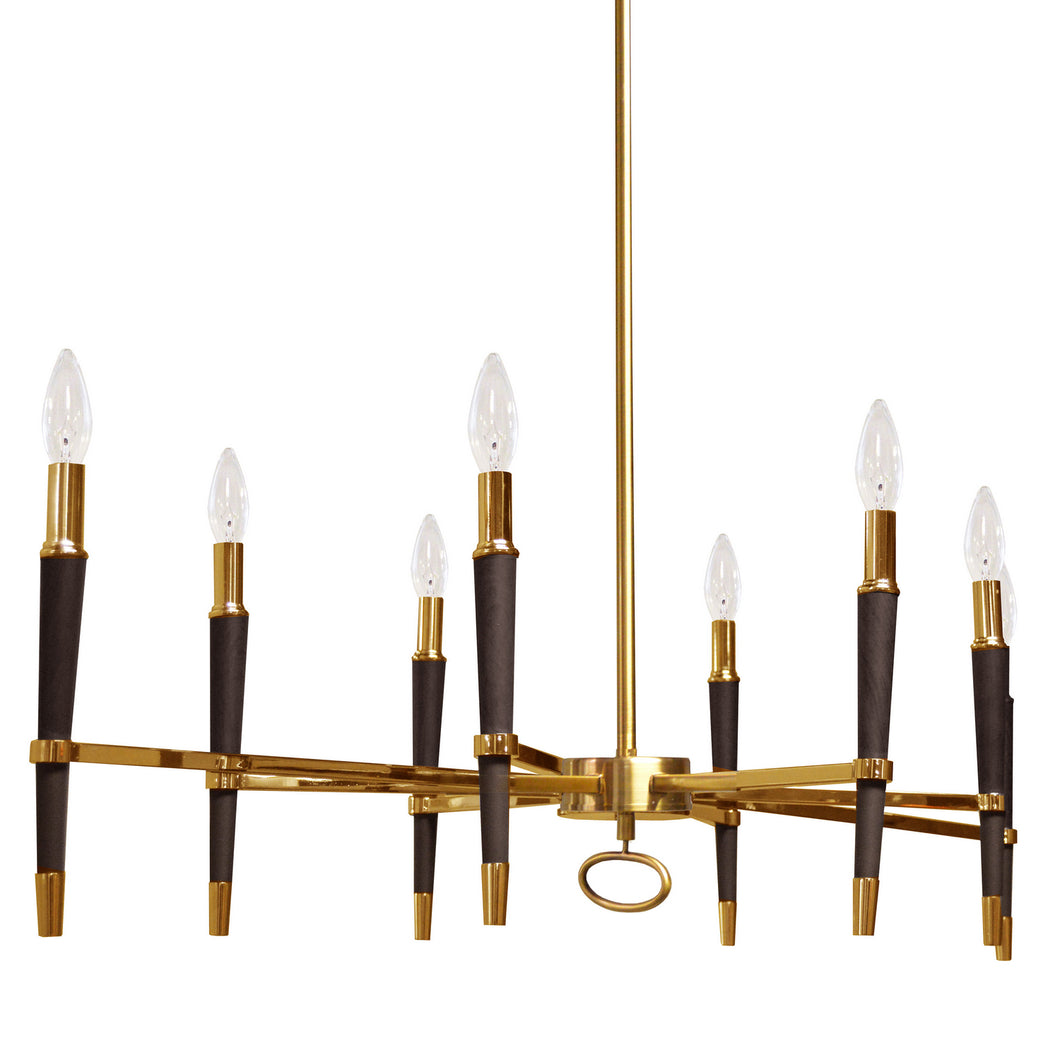 Dainolite Ltd - LAN-408HC-VB - Eight Light Chandelier - Langford