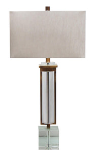 Bethel International - JTL41RC-AB - One Light Table Lamp