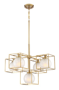 Designers Fountain - 94585-BG - Five Light Chandelier - Cowen