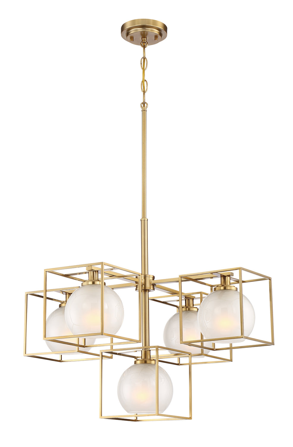 Designers Fountain - 94585-BG - Five Light Chandelier - Cowen